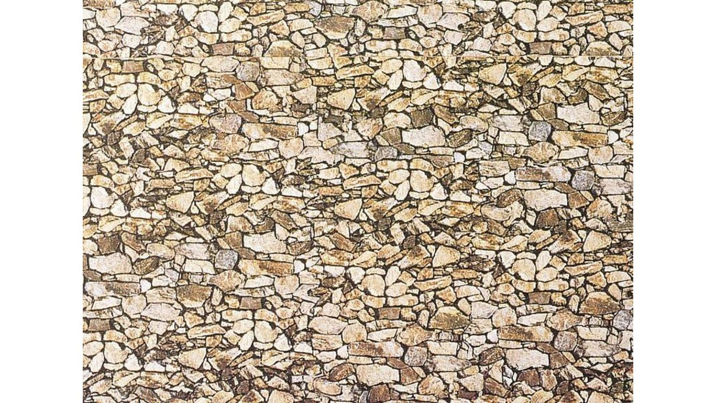 Faller 222562 Wall card, Natural stone