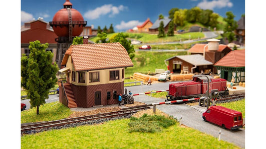 Faller 231718 Level Crossing with Signal Tower