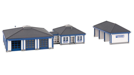 Faller 231725 THW building with vehicle hall