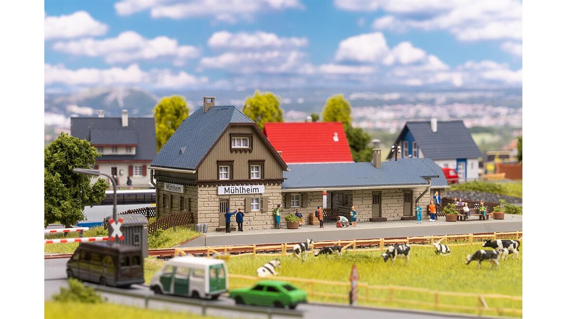 Faller FA231731 Mühlheim Railway station