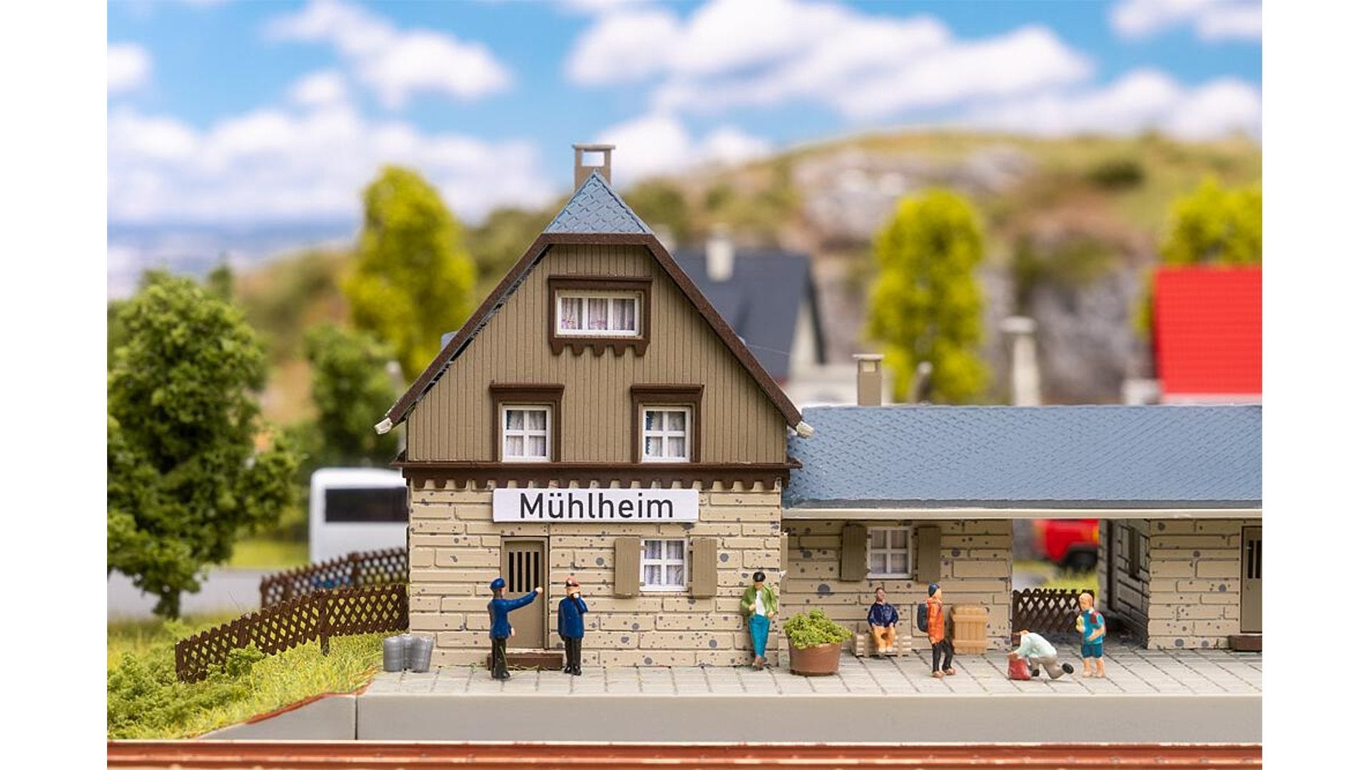 Faller FA231731 Mühlheim Railway station