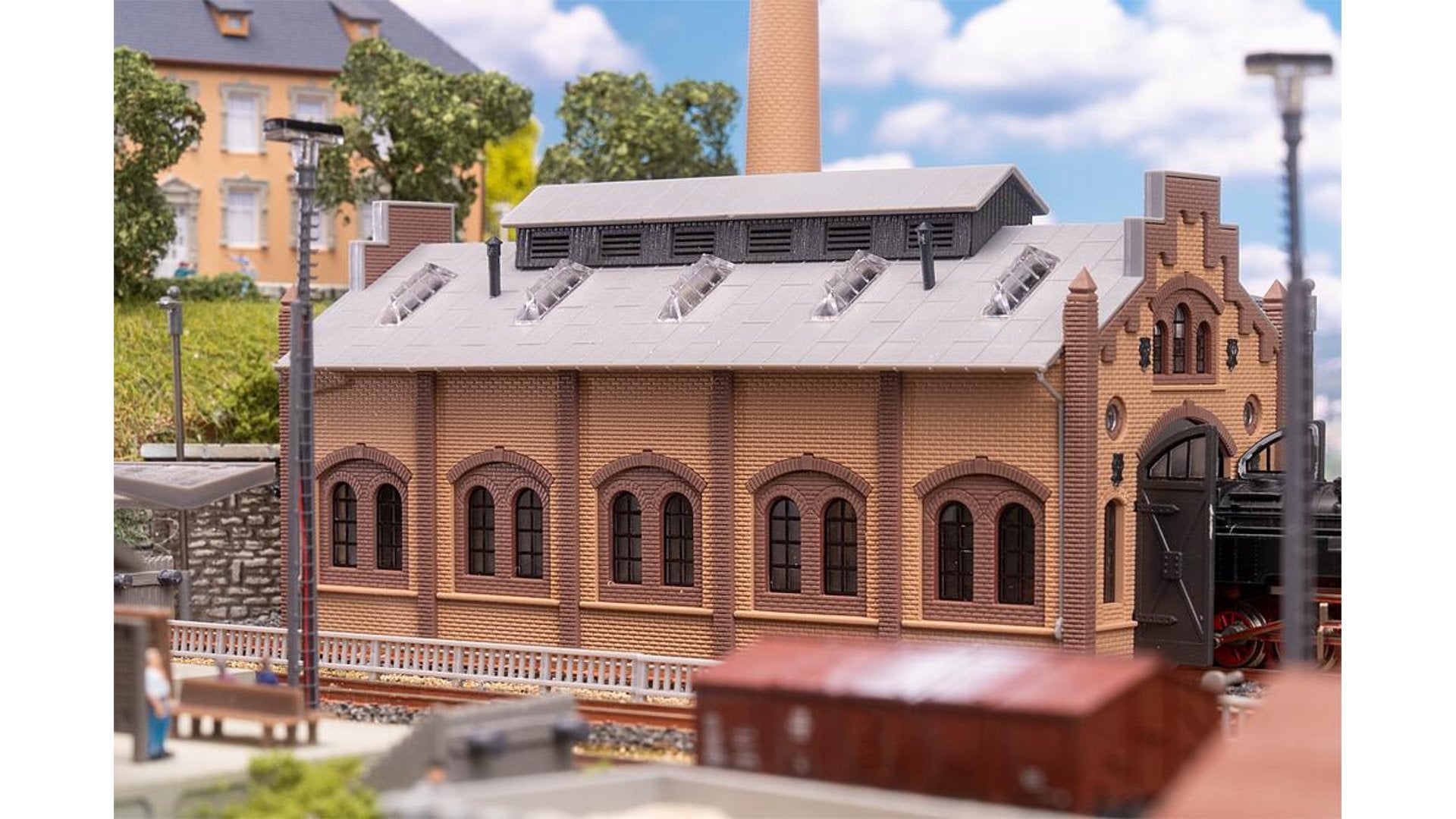 Faller FA231732 Locomotive workshop