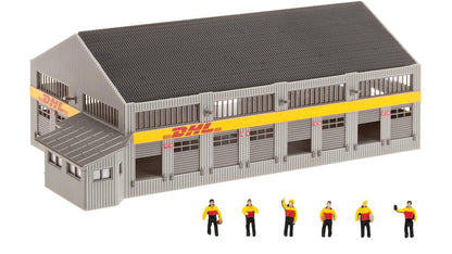 Faller FA231733 DHL Logistics centre with figures