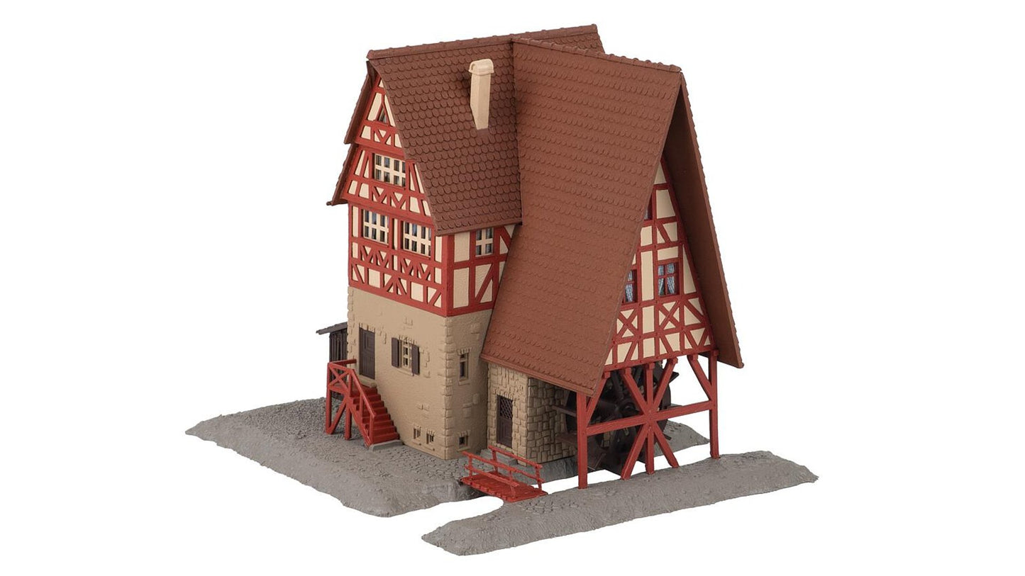 Faller FA232134 Aumühle with mill wheel