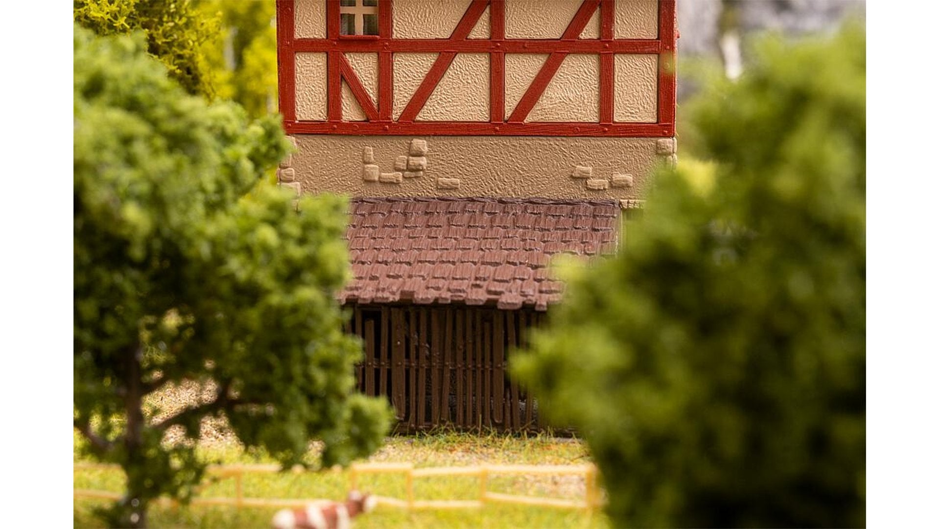 Faller FA232134 Aumühle with mill wheel