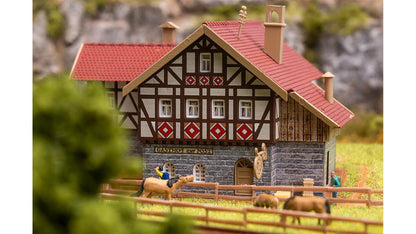 Faller FA232138 Zur Post Inn with beer garden