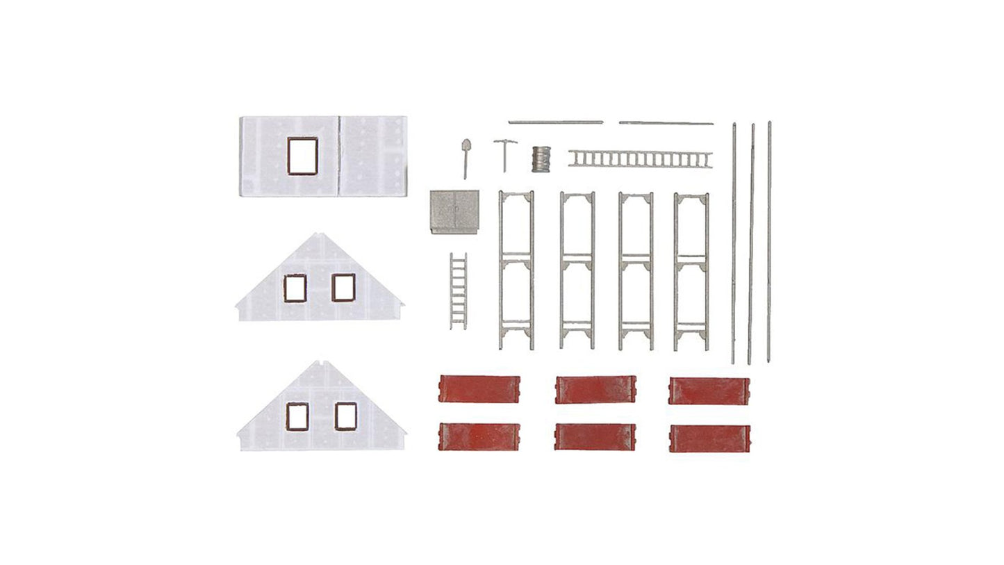 Faller 232343 Prefabricated house under construction
