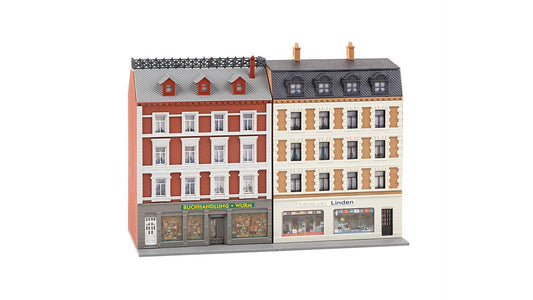 Faller 232389 2 Renovated town houses with shops