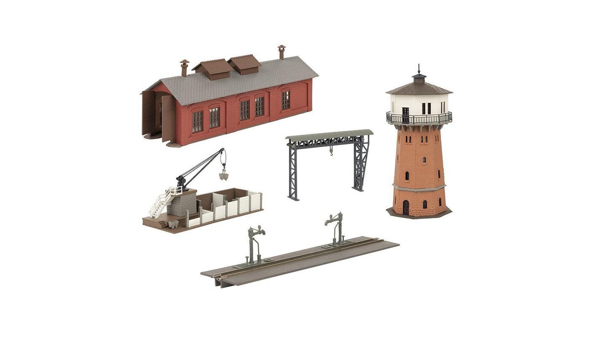 Faller 239008 Railway depot Promotional Set