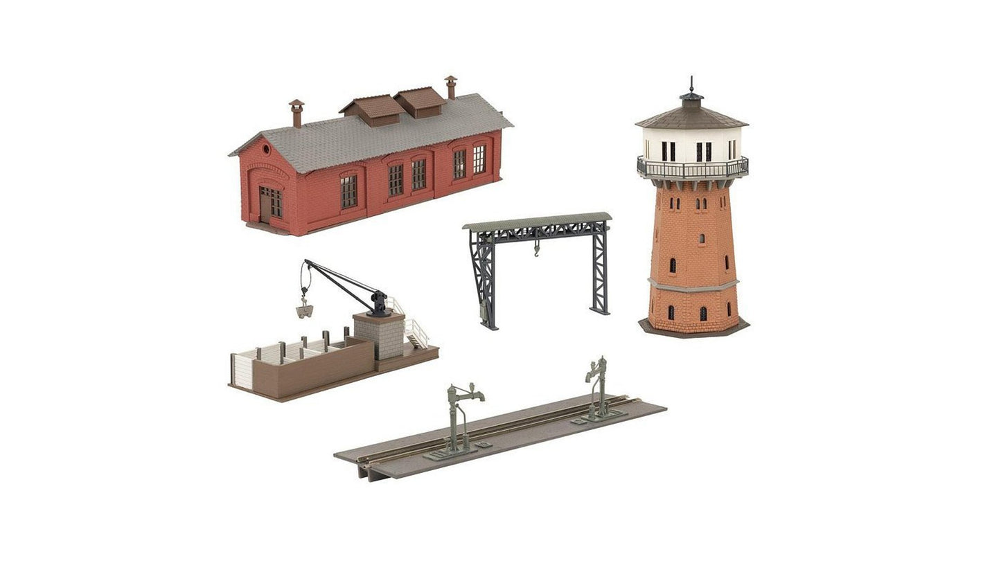 Faller 239008 Railway depot Promotional Set