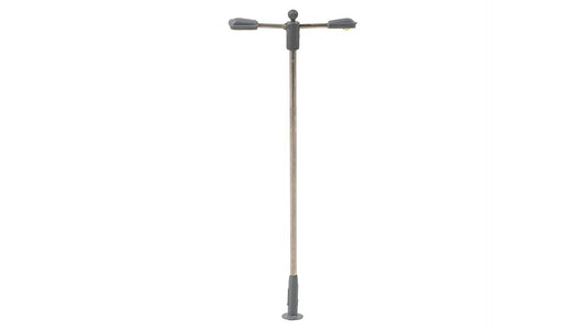 Faller 272223 LED Street light pole integrated lamp two arms