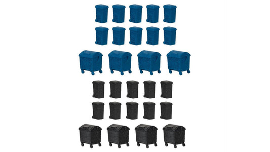 Faller 272919 Waste bin set