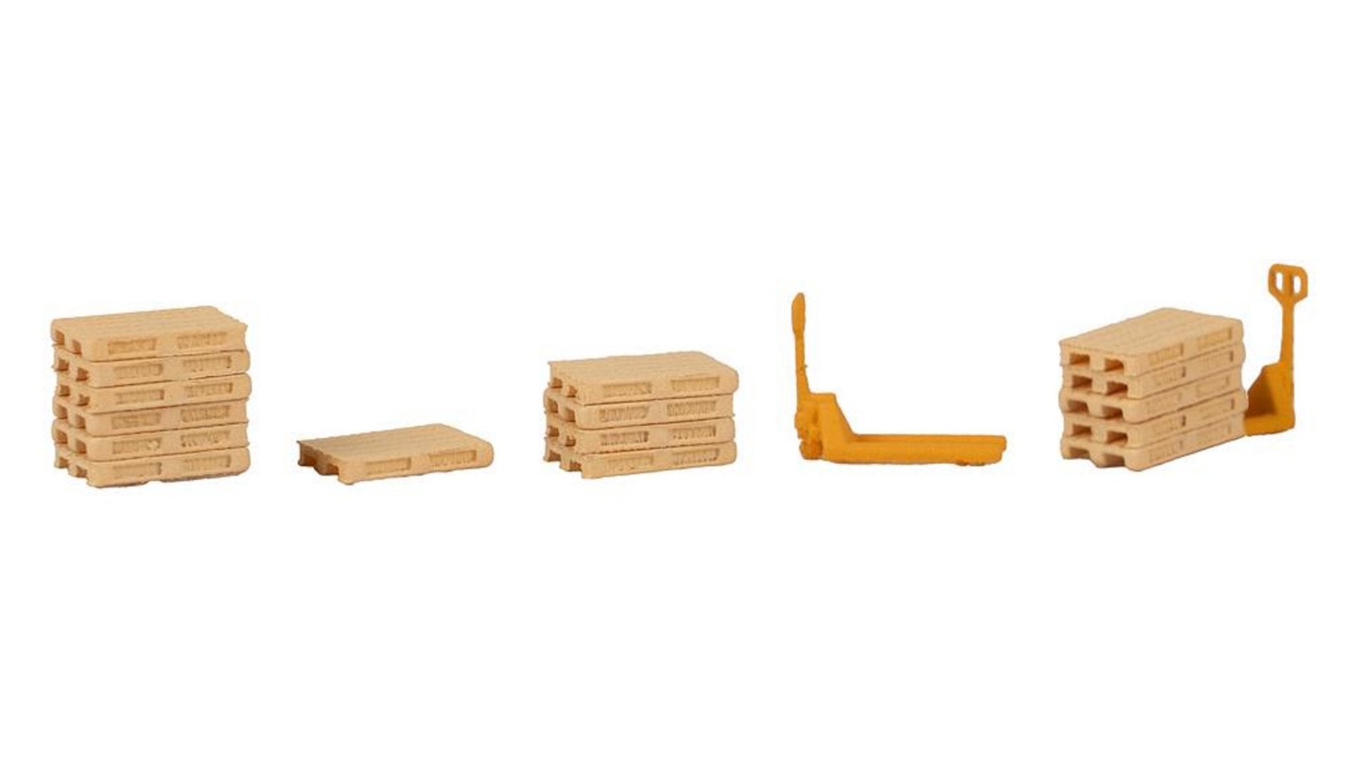 Faller 272920 Pallet trucks with pallets