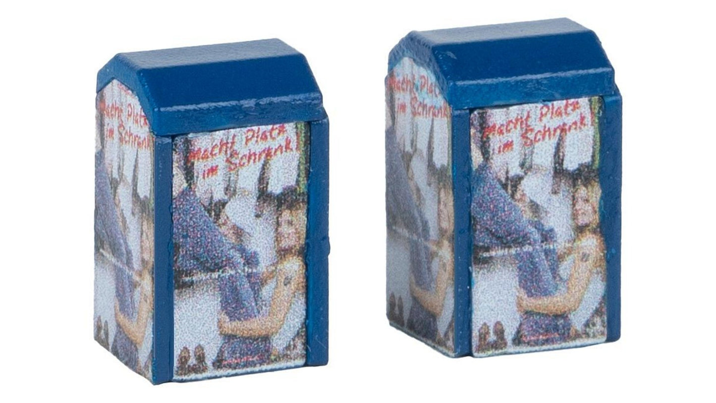 Faller 272927 2 Used clothing containers