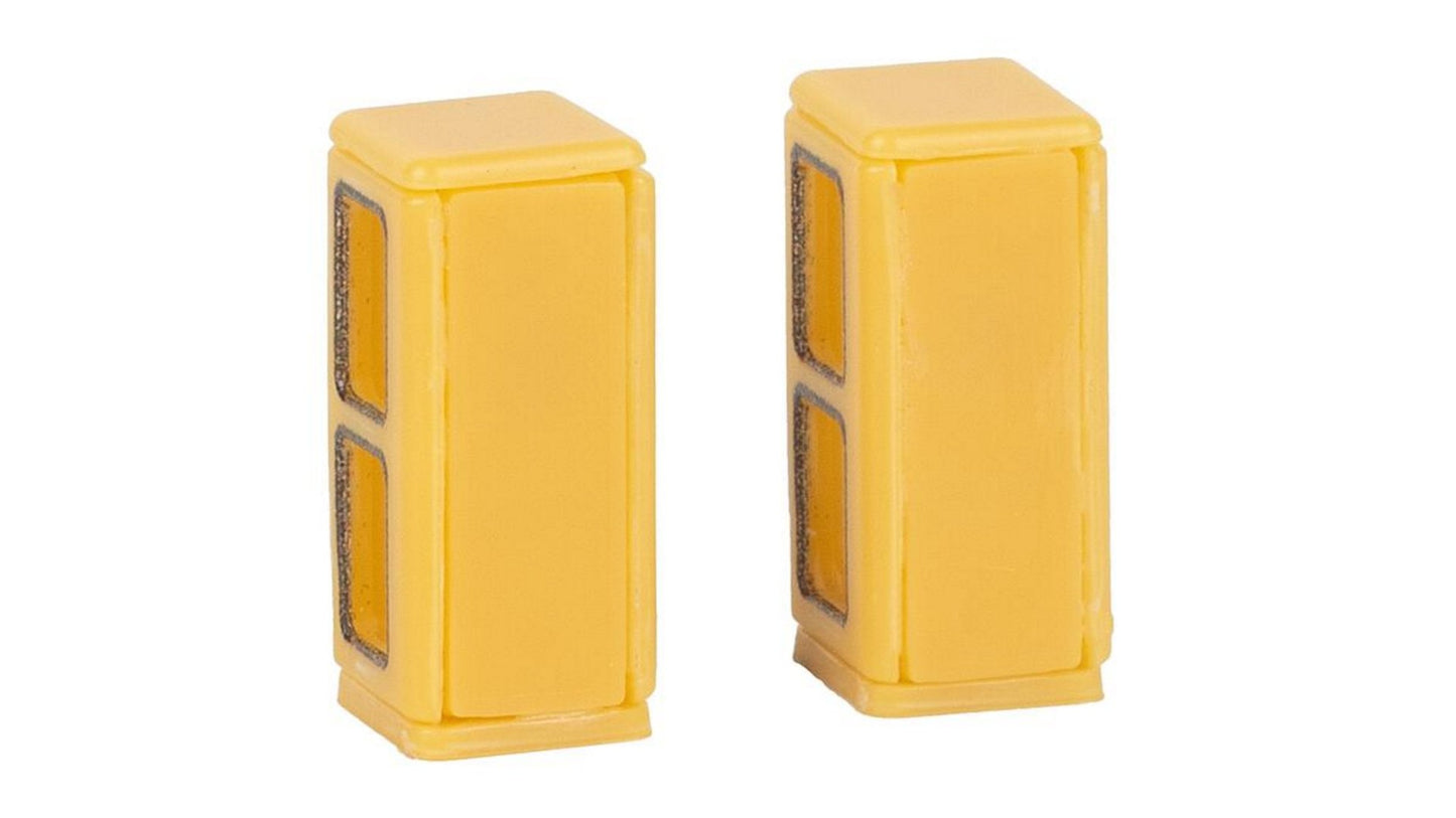 Faller 272928 2 Bundespost Telephone boxes