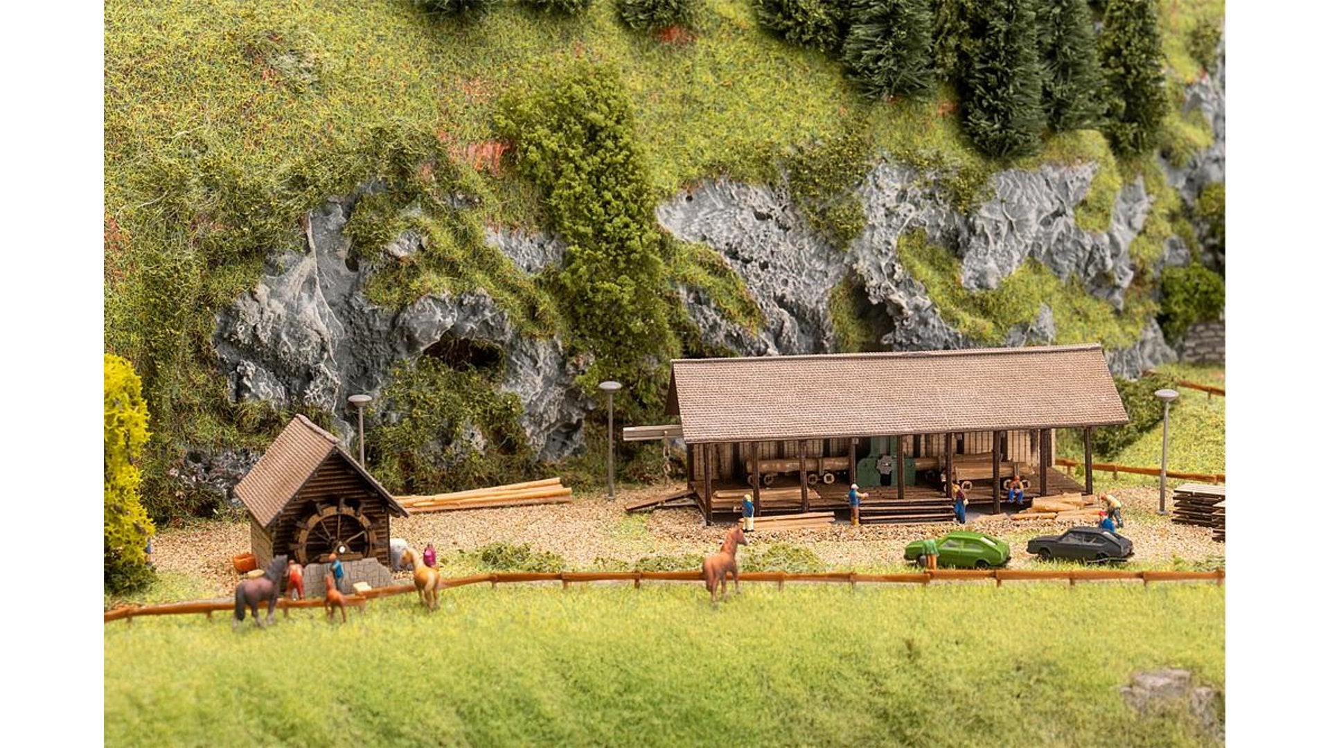 Faller FA282756 Sawmill and watermill