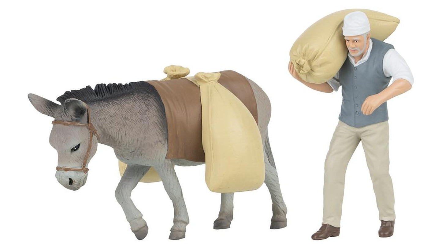 Faller FA331533 Miller with donkey