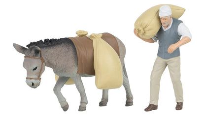 Faller FA331533 Miller with donkey