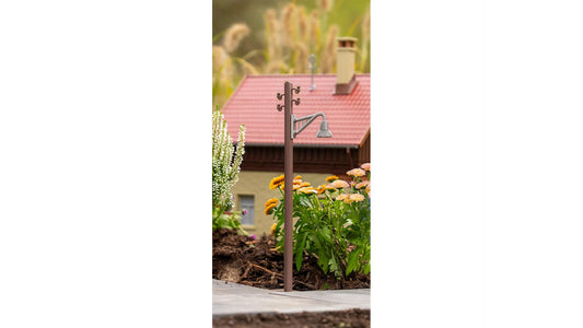 Faller FA333233 Wooden pole with bracket light, 2 pieces