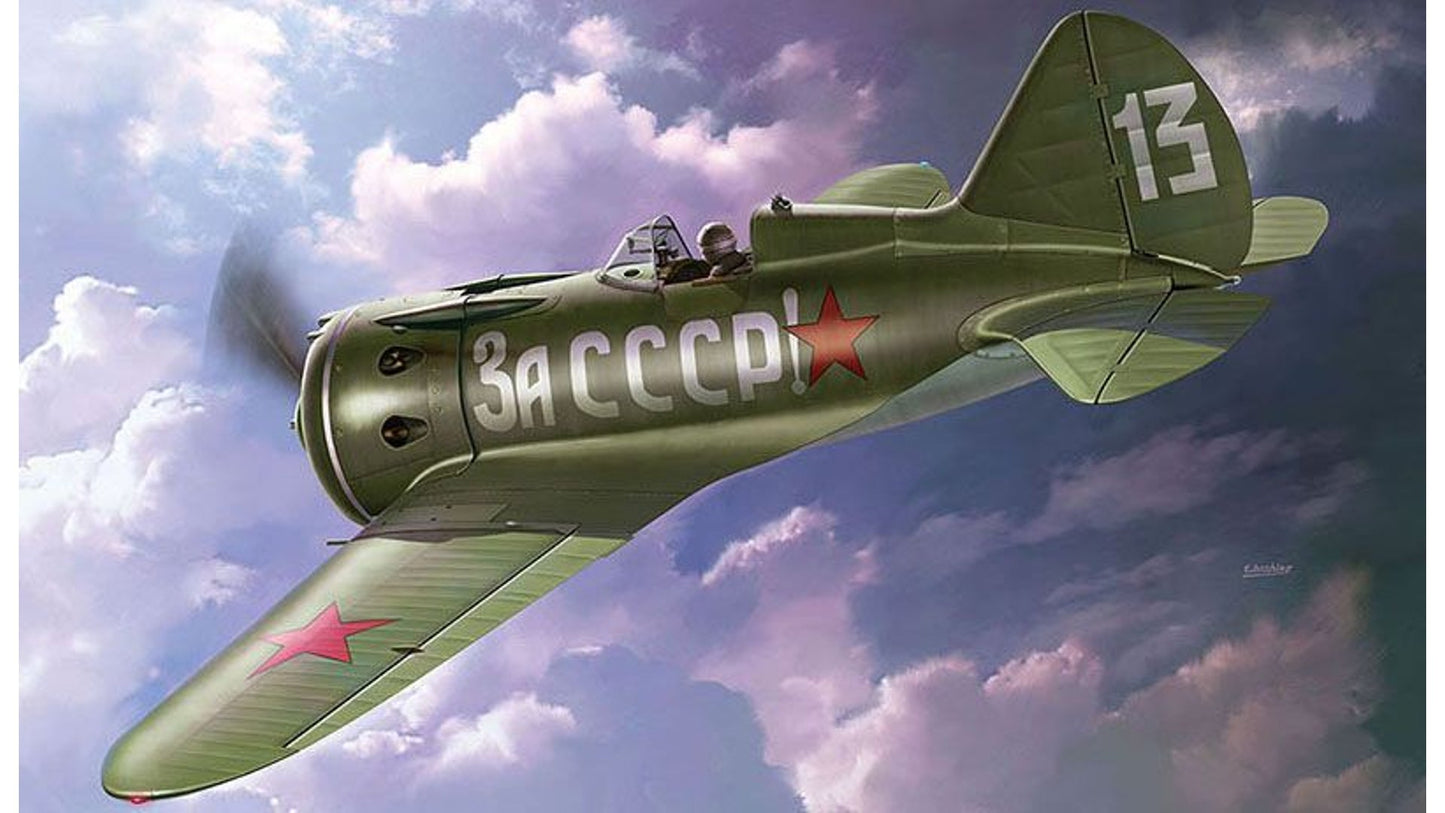 Hasegawa 08256 Polikarpov I-16 USSR Aces