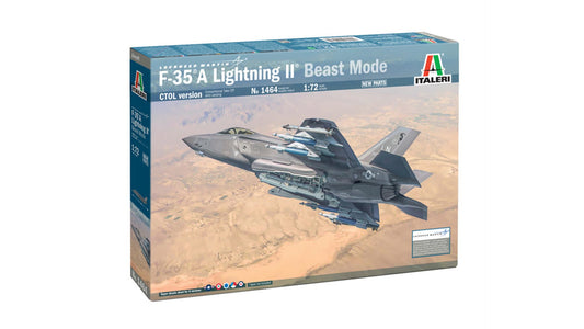 Italeri 1464 F-35A LIGHTNING II CTOL version (Beast Mode)