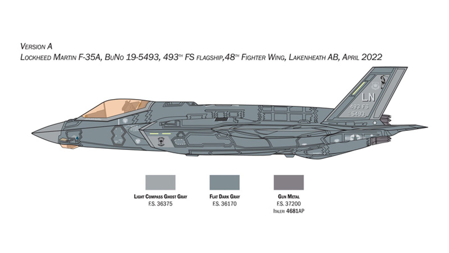 Italeri 1464 F-35A LIGHTNING II CTOL version (Beast Mode)