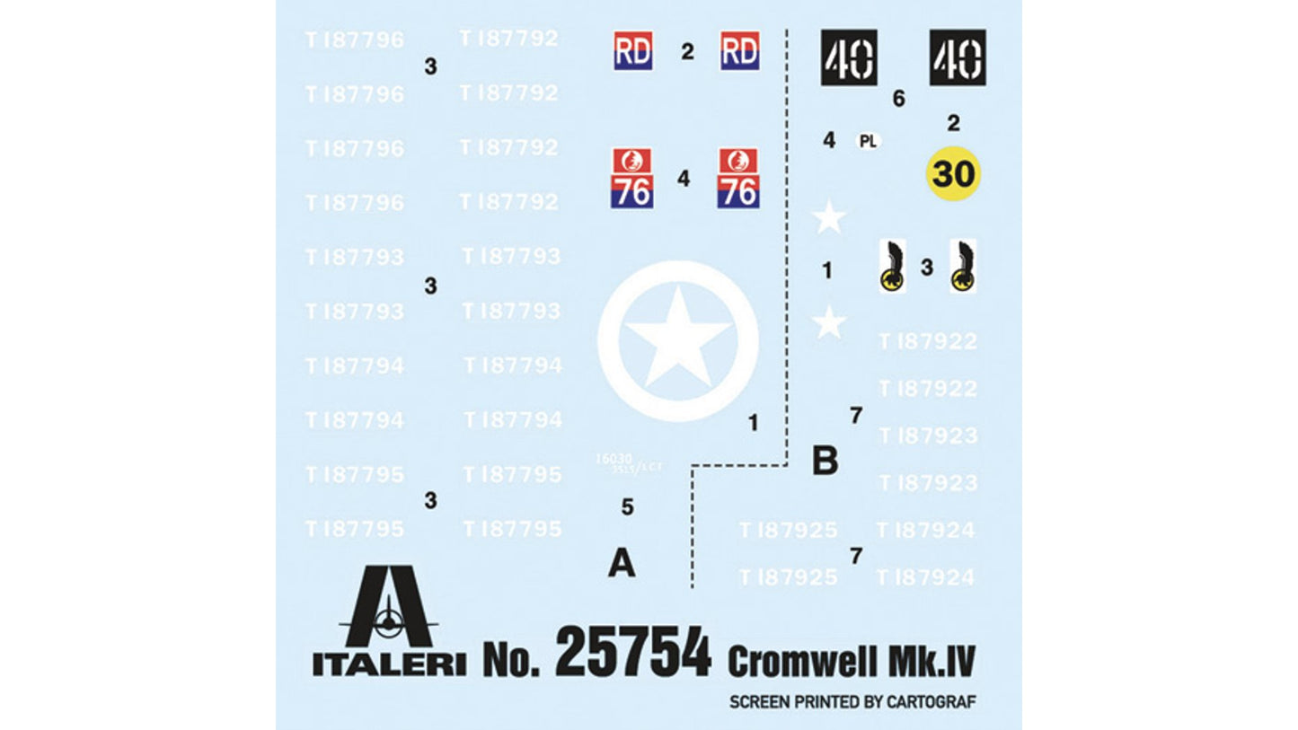 Italeri 25754 Cromwell Mk. IV