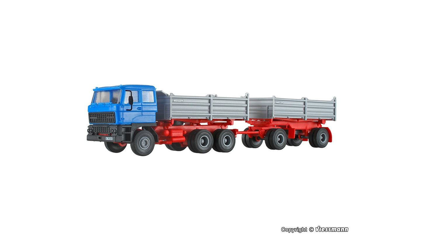 Kibri 14651 DAF Cab with Two Trailers