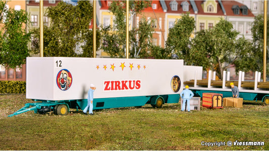 Kibri 14658 Circus Trailer Pack of 2 Kit