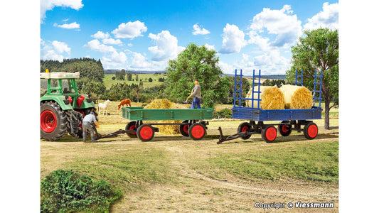 Kibri 15702 Fendt Trailer with Rubber Wheels