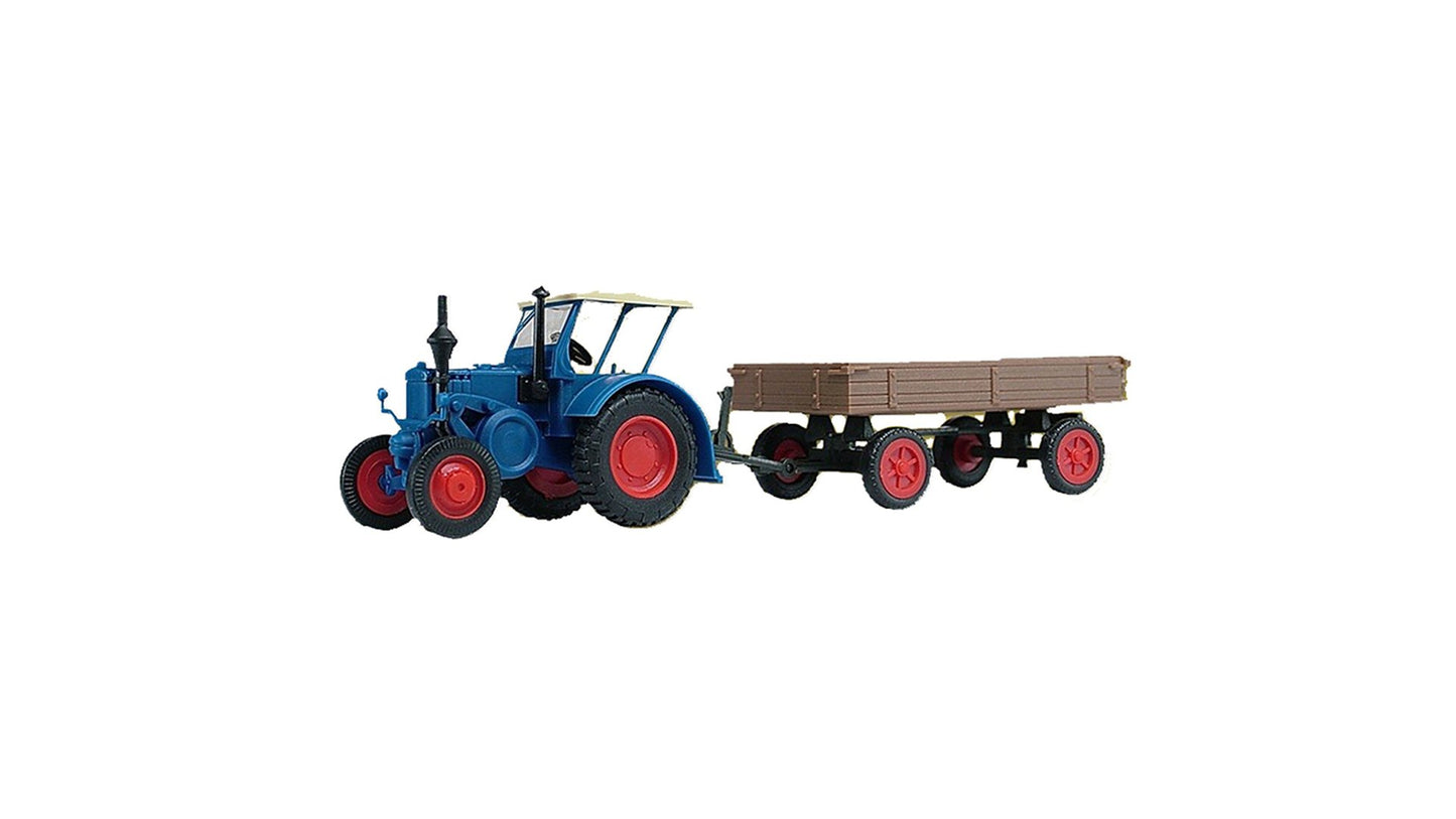 Kibri 22232 Tractor Lanz With Rubber Tyre Car