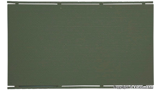 Kibri 37961 Wall plate with regular capping stones L ca 20 x W 12 cm