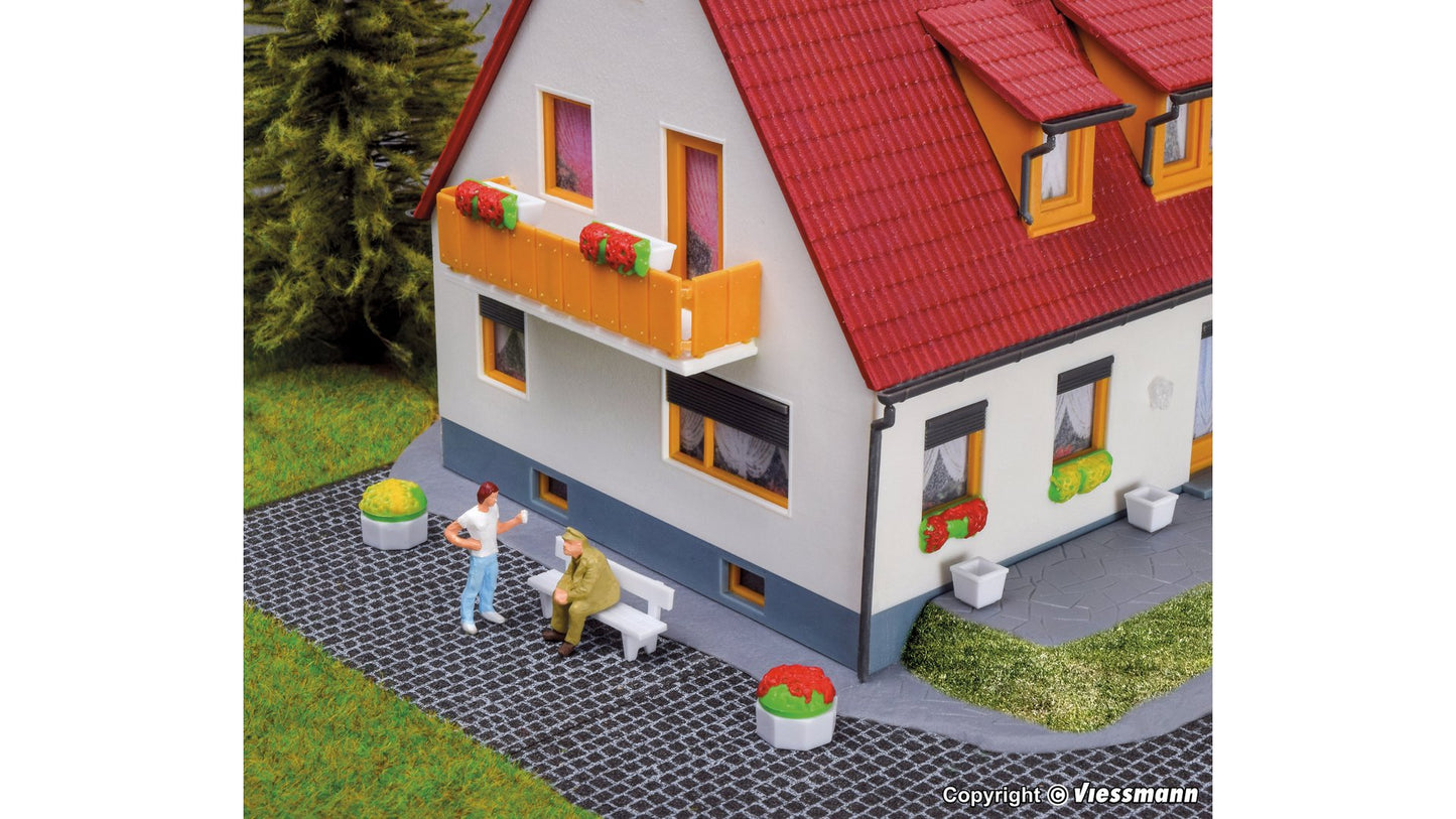 Kibri 38141 Decoration Set Garden Accessories