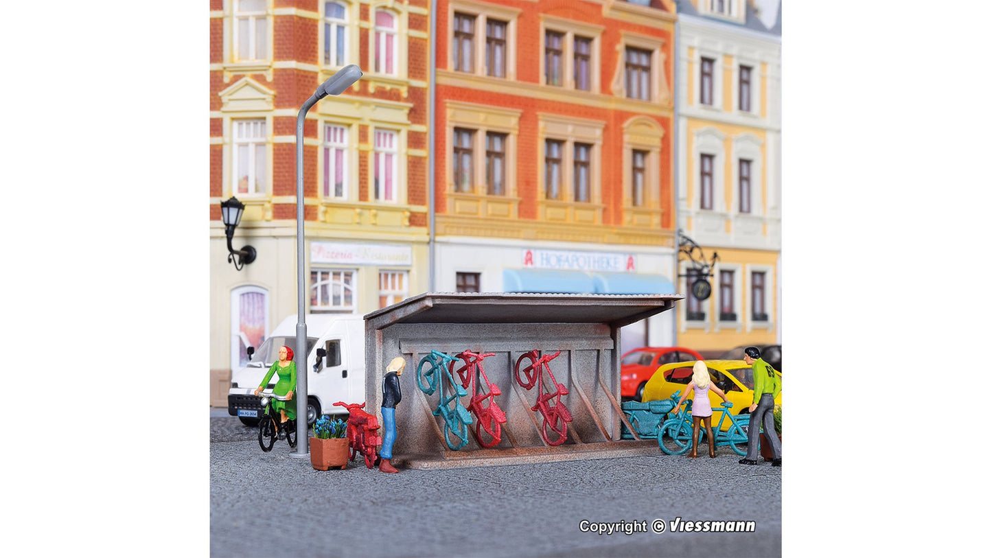 Kibri 38143 Decoration Set Bicycle Stand