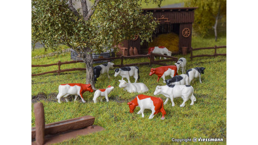 Kibri 38152 Cows 12 pieces