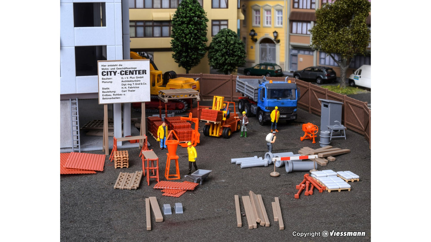 Kibri 38538 Deco set Construction site accessories