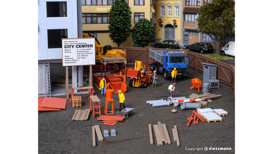 Kibri 38538 Deco set Construction site accessories