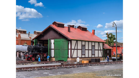 Kibri 39438 H0 Loco Shed Double Track
