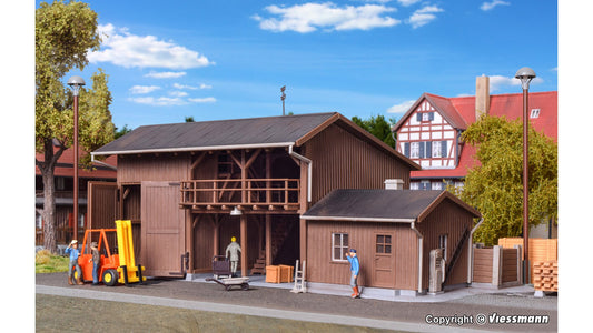 Kibri 39815 Tool Shed with Lift Truck