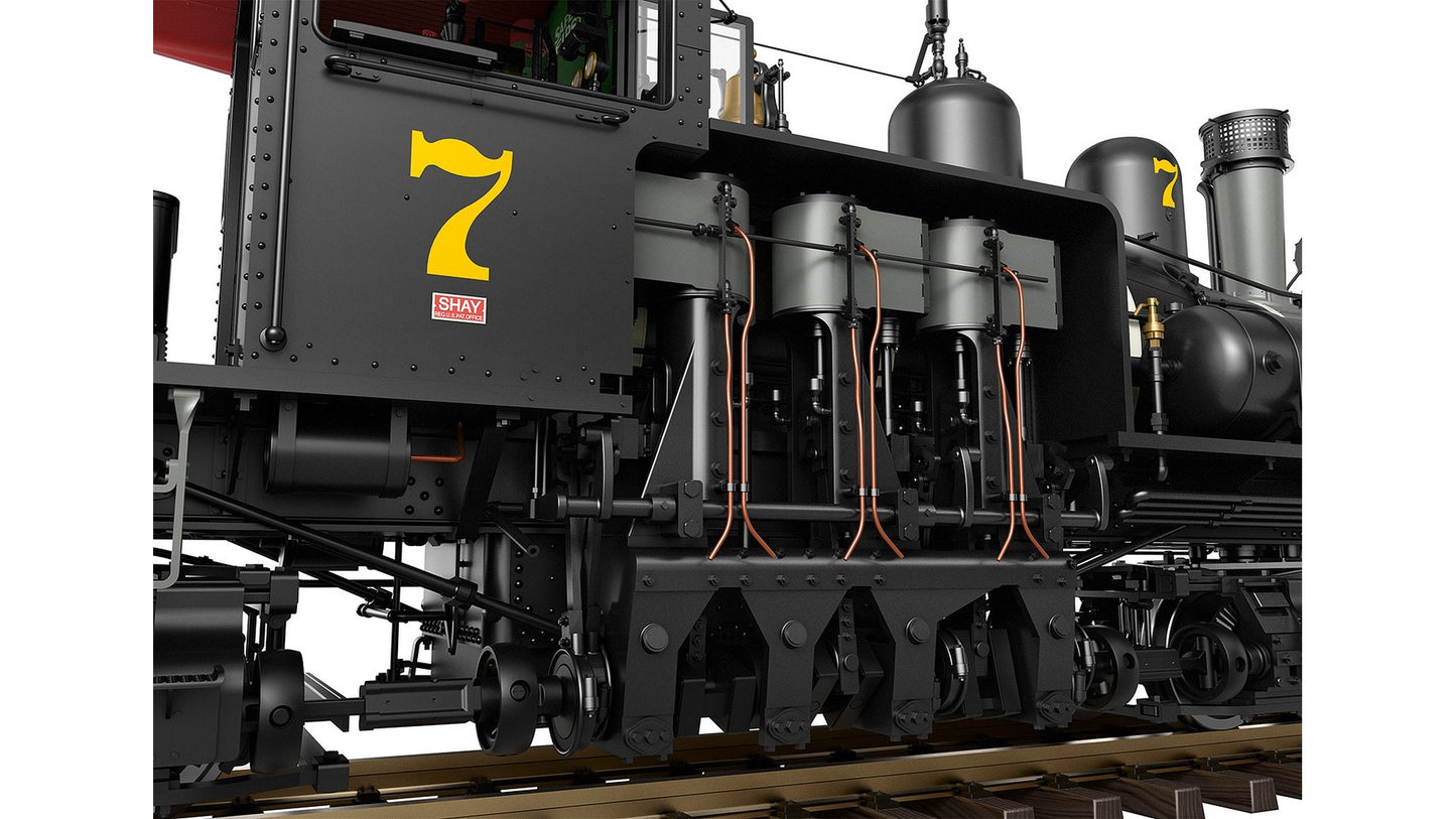 LGB L26701 RC & BT RR Shay Steam No. 7