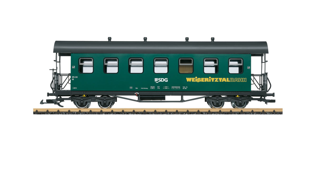 LGB L31390 SDG Passenger Car, Weisseritz