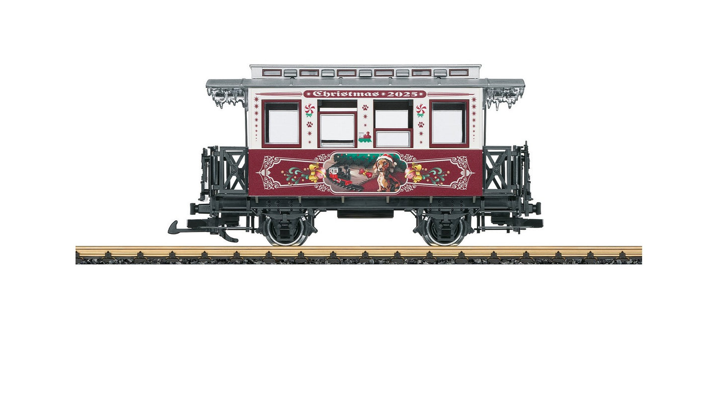 LGB L36025 Christmas Car for 2025