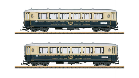 LGB L36660 Golden Mountain Pullman Express Passenger Car Set 1