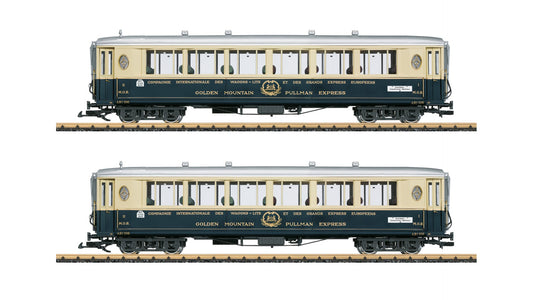 LGB L36661 Golden Mountain Pullman Express Passenger Car Set 2