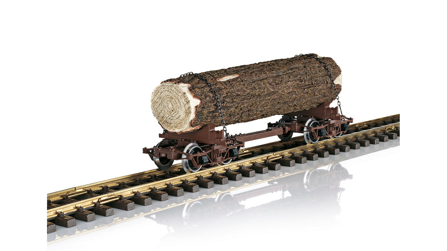 LGB L46775 Log Transport Car Era III