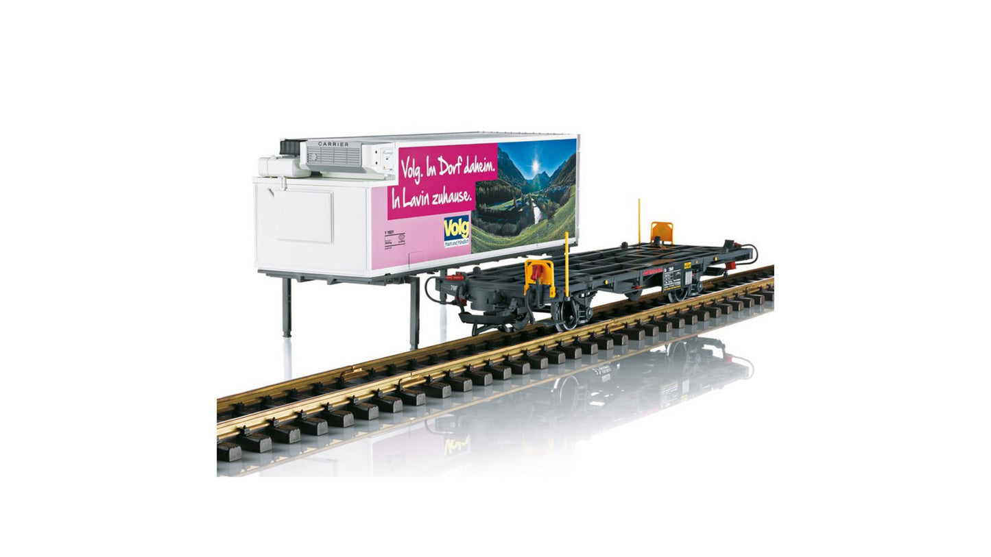 LGB 46896 RhB Volg Container Transport Car
