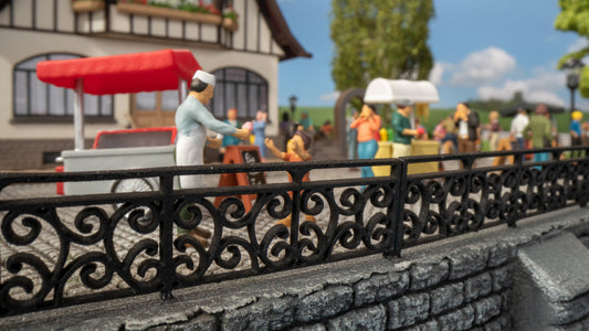 NOCH NO14209 Wrought Iron Railings