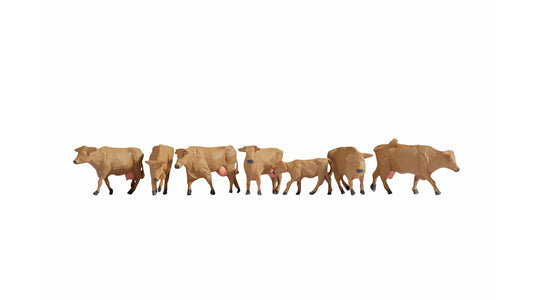 NOCH NO15727 Cows, brown