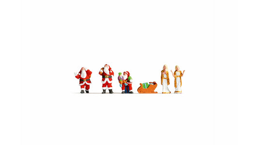 NOCH NO15920 Santa Claus and Angels