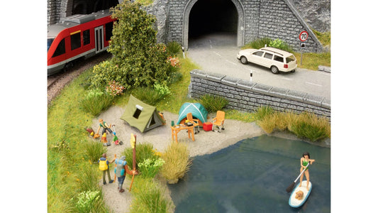 Noch NO16201 Themed Figures Set Camping for H0